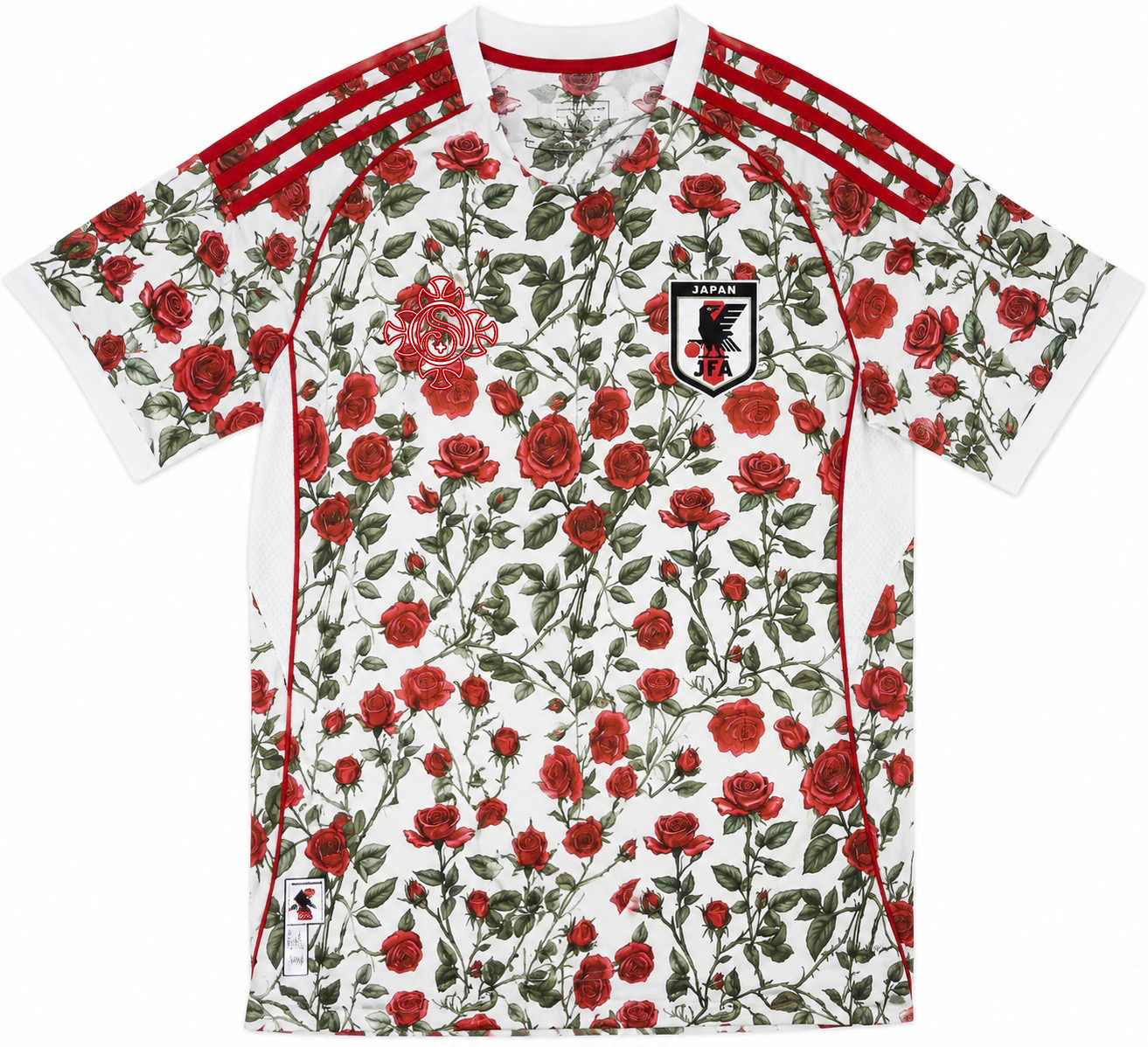 JAPAN X Roses T shirt