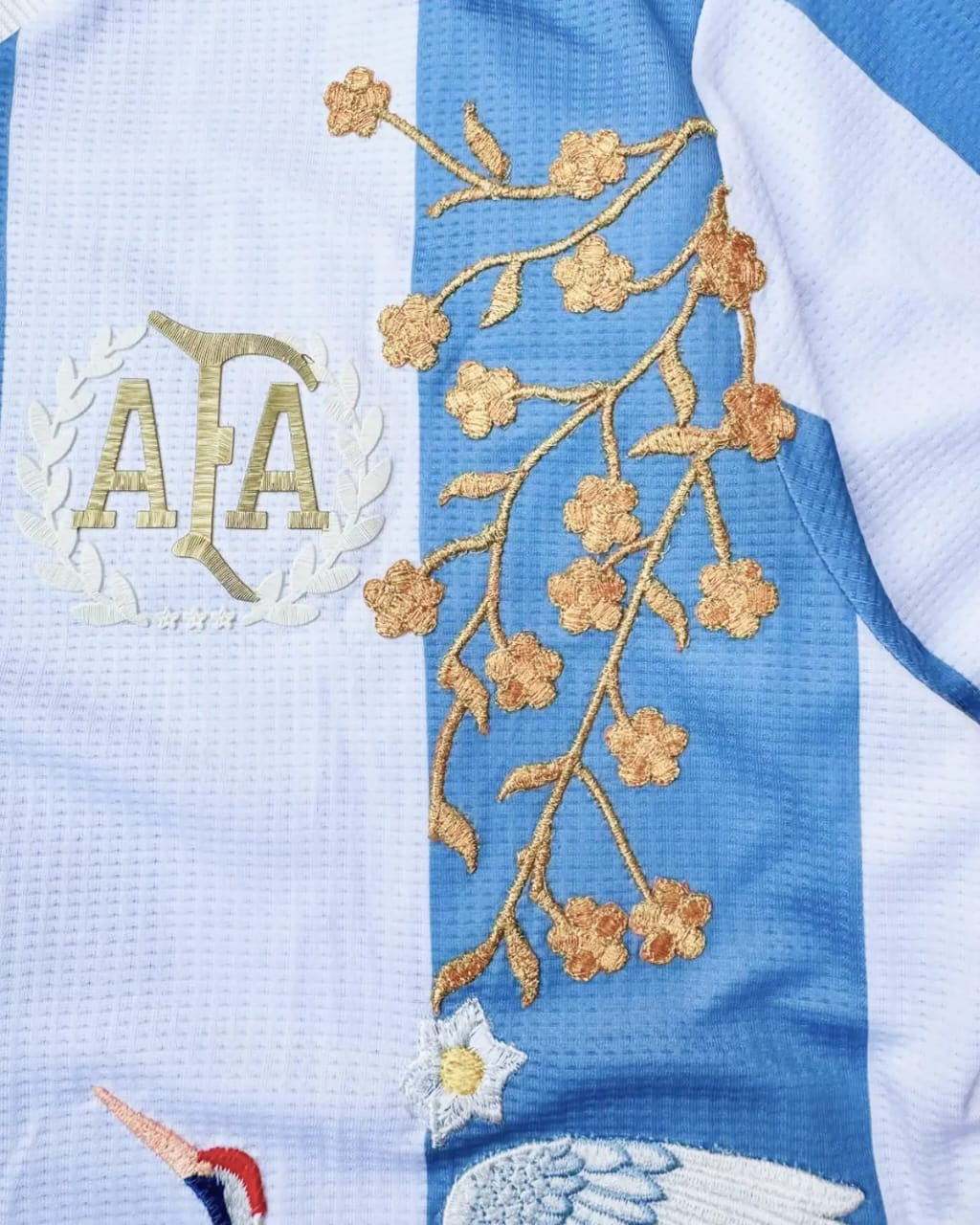 Argentina Embroidered