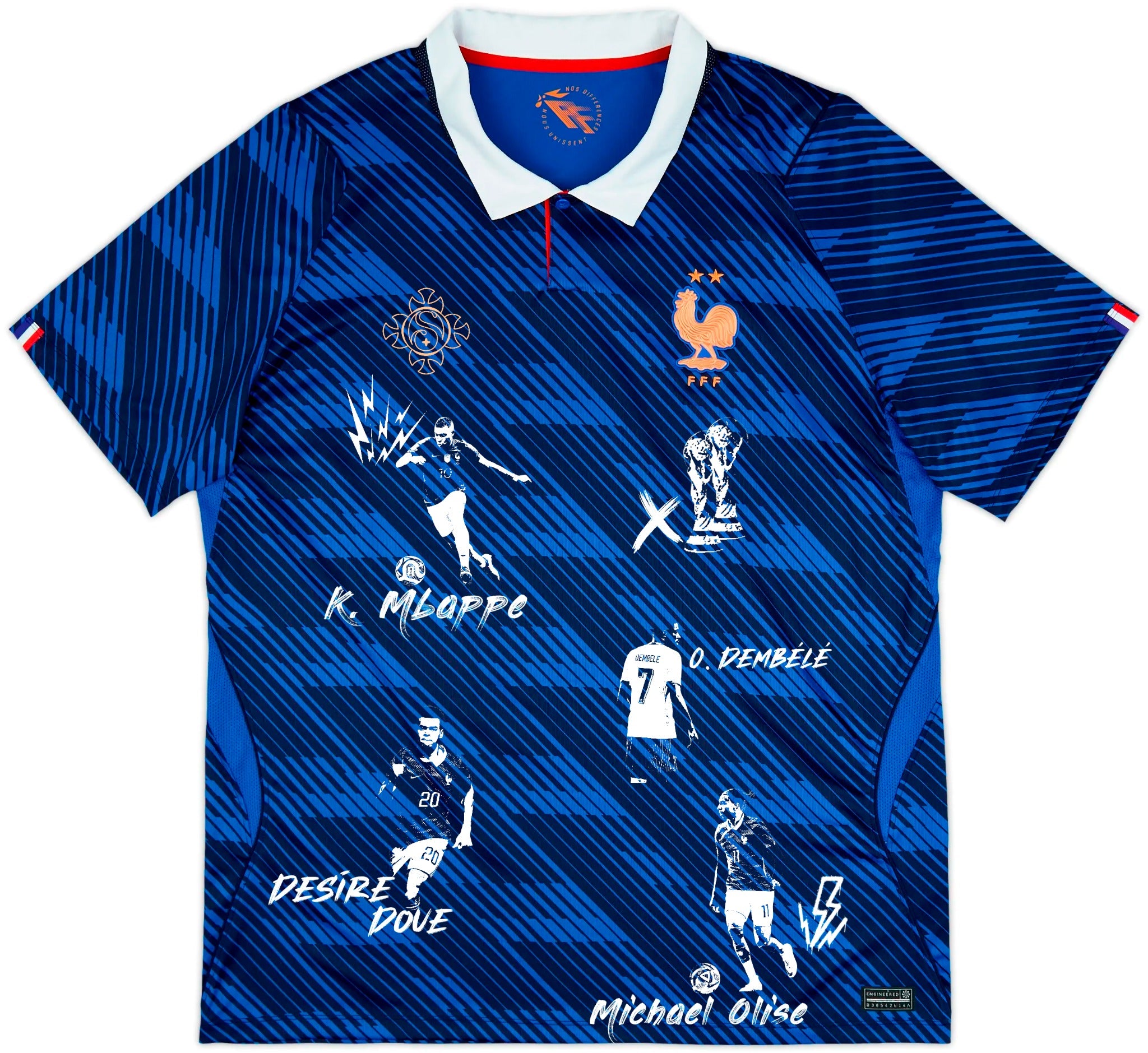 France X Les Bleus T shirt